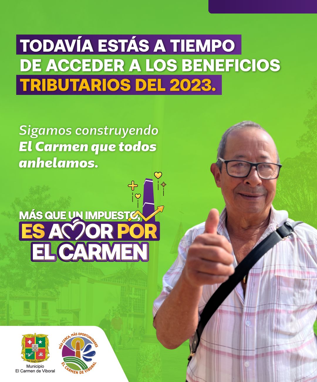 En 15 días vence el plazo para cancelar el impuesto predial del 2023 en El Carmen de Viboral con el 20% de descuento.